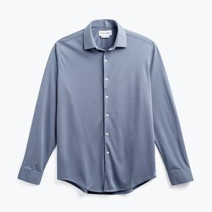 Ministry Of Supply Slim Button Up Shirt Men’s L Blue